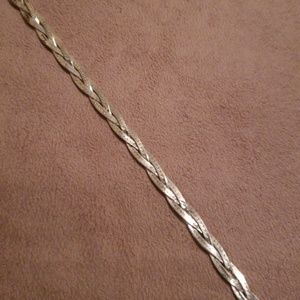 7 Cords Sterling Silver Bracelet Khaki main image 0